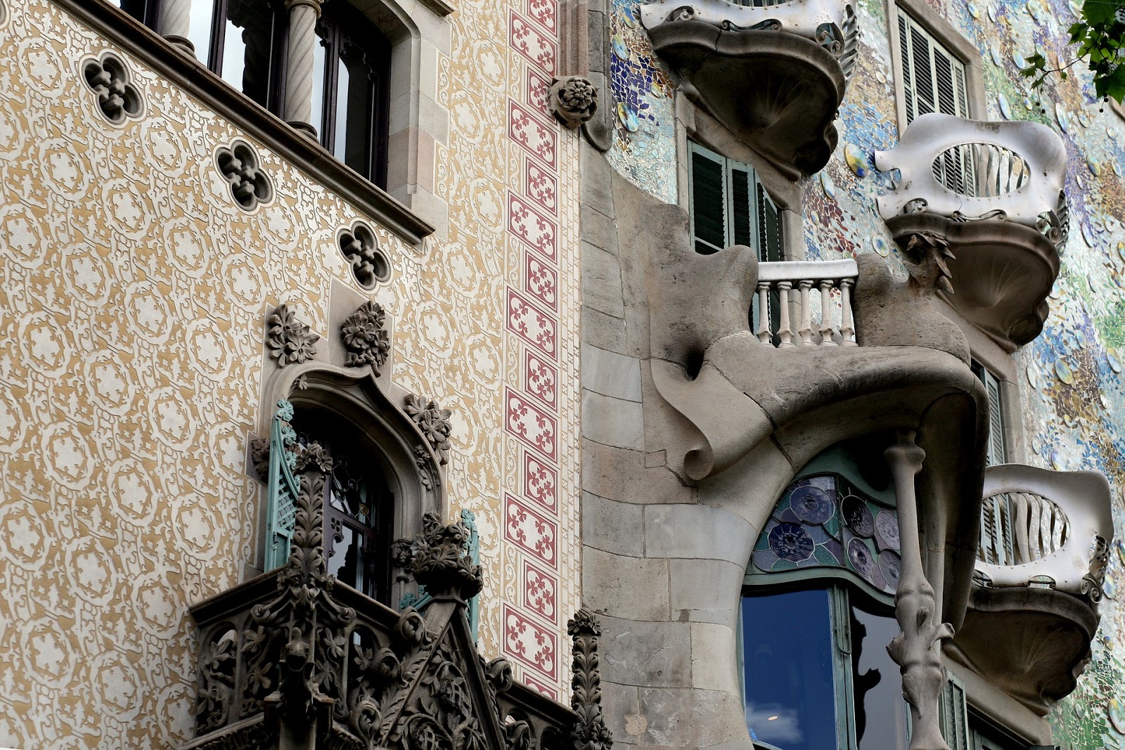 Casa Batlló in Barcelona zu sehen